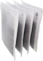 4 Pack Compact Activated Charcoal Odor Absorbing Filter Refill Deodorizer Compatible with iTouchless Cans 2.5 Gal, 3 Gal, 4 Gal and Other SmallTrash Cans Under 8 Gallons with Filter Compartment