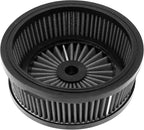 HDBUBALUS Motorcycle Air Filter Inner Element Fit for Harley Sportster Dyna Softail Touring 1 Pcs (Grey)