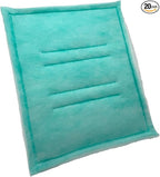 Spray Booth Intake Tacky Filter Panel, Internal Frame (20/case, 16" x 25")