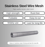 20 Mesh Stainless Steel 304 Wire Mesh Fence Screen 23.5 inches x 10 feet