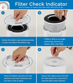 hOmeLabs HEPA Filter Replacement - Fits HME020020N hOmeLabs 4-in-1 Compact Ionic HEPA Air Purifier