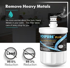 ICEPURE PLUS NSF53&42 Premium 5231JA2002A Refrigerator Water Filter Replacement for LG LT500P, ADQ72910911, ADQ72910901 ADQ72910907, GEN11042FR-08, Kenmore 9890, 469890, LFX25973D, LFX25974ST, 1PACK