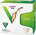 Hario V60 Paper Coffee Filter, Size 01, Natural, 100ct Box