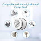 AQUA CREST WHR-140 Shower Filter Replacement Cartridge for Culligan® WHR-140, WSH-C125, ISH-100, HSH-C135, Shower Head Water Filter, with Advanced KDF Filtration Material, Pack of 3