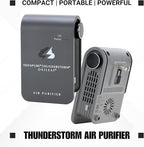 EdenPURE Thunderstorm III Air Purifier – Small Plug-In Ozone Generator & Ionizer – Eliminates Odors, Pet Smells, Smoke, Mold – Filter-Free Portable Cleaner for Home, Travel, Car, Office Use