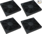 3.15inch/80mm Fan Dust Filter PC Cooler Fan Filter Dustproof Cover Computer Case Mesh 4PCS