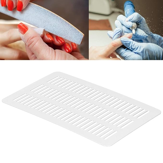 Nail Dust Collector Filter Stainless Steel Replacement Accessory for YM8A Vacuum Cleaner Effectively Collects Dust While Filing or Polishing Nails 19.8 x 12.4cm Size
