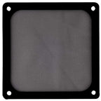 Silverstone, (FF123B-USA) Black Ultra Fine Fan Filter with Magnet for 120mm Case Fan, Air Vent
