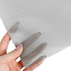 304 Stainless Steel Woven Wire Mesh, 100 Mesh Filter Screen, Heat-Resistant Insect Net for Precision Filtration, Air Vents, Garden Protection, HVAC, Windows