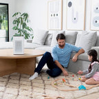 Medify MA-25 Air Purifier with True HEPA H13 Filter | 825 ft² Coverage in 1hr for Allergens, Smoke, Wildfires, Odors, Pollen, Pet Dander | Quiet 99.9% Removal to 0.1 Microns | White, 1-Pack