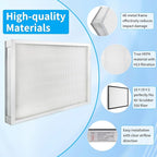2 Pack F301H HEPA Filter, AS-550 Air Scrubber Stage 2 HEPA 550 Air Filter Compatibile with BlueDri,16 x 19 x 2 Air Shield 550 HEPA Air Scrubber Filter fit for BlueDri/Vevor/Dri-Eaz/Phoenix/Bear