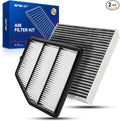 KAX Engine & Cabin Air Filter Kit for Nissan Altima 2019-2025 2.5L, Replace# CA12551 CF12552