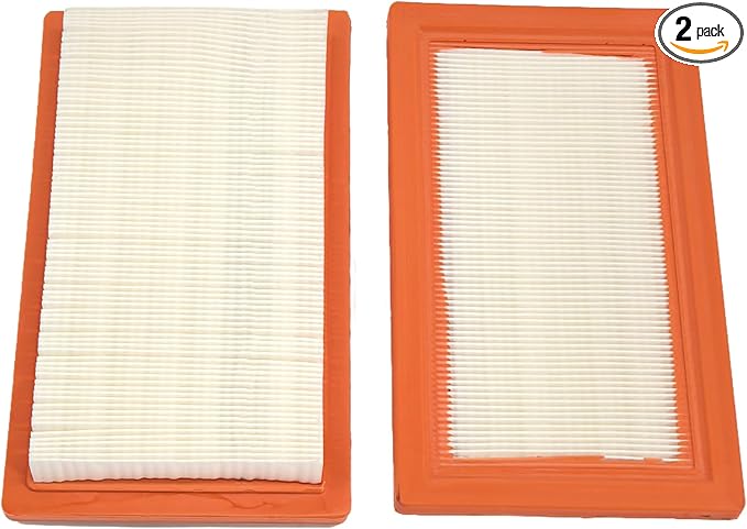 0J8478S Air Filter Replaces For Ge-nerac Generator 14kw - 20kw 2013 Evolution Series 760cc 990cc Engines (2 Pack)
