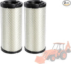 P822768 Air Filter (2 Pack) Compatible with Donaldsonn Baldwinn RS3988 P772579 Fletguardd AF25436 Luberfinerr LAF8143 WIXX 46489 FRAMM CA9246 AM129028 Kubota R1401-42280 129062-12560