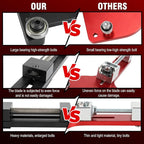 3mirrors Oil Filter Cutter Oil Filter Cutting tool with 3 Cutting Blade Fits Filter Cutting Range 1.95in-5.89in