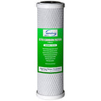 iSpring CKC1 Countertop Drinking Water Filtration System with Carbon Filter 2.5" x 10", White