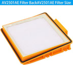 AV2501AE RV2502AE AV2501S RV2520AOUS AV2510AOUS Filters Shark True Filters shark av2501s filters Shark Smart AI Robot Vacuum Cleaner 6 Pack