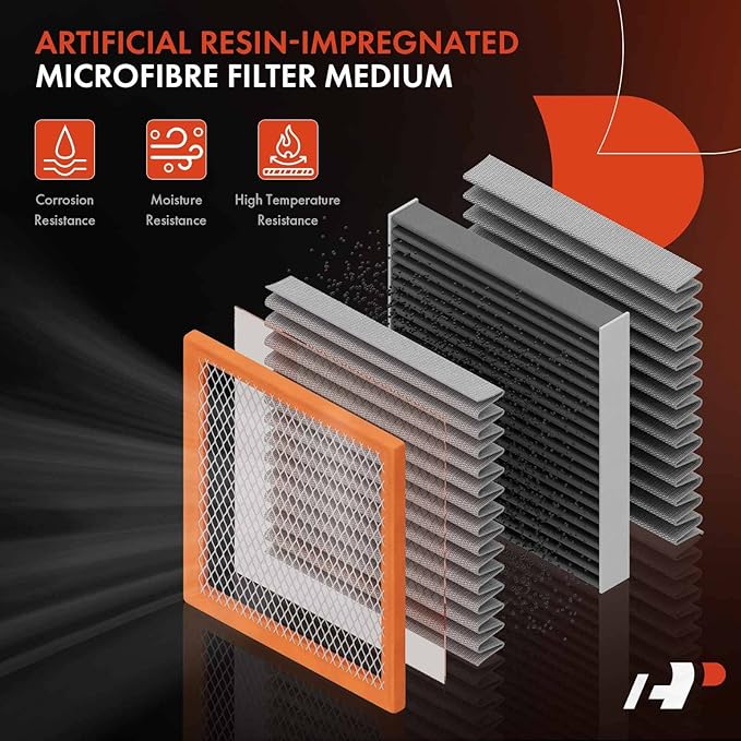 A-Premium Engine Air Filter Compatible with Buick Regal & Cadillac XTS & Chevrolet Impala, Malibu, Malibu Limited, 2013-2020, 2.0L 2.5L 3.6L, Flexible Panel, Replace# 22989313
