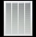 HVAC Premium 25 x 36 Duct Opening Steel Return Air Filter Grille, for 1-inch Filter, Removable Door, Flat Stamped HVAC Vent Cover Grille, Outer Dimensions 27.5 x 38.5