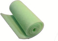 Lime Green Fine Filter Media, 1" Thick, 24" x 56" Roll, Perfect for Aquariums, Ponds or Water Gardens, Made in USA