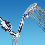 AquaBliss High Output Revitalizing Shower Filter - Reduces Dry Itchy Skin, Dandruff, Eczema, and Dramatically Improves The Condition of Your Skin, Hair and Nails - Brushed Nickel (SF100-BN)