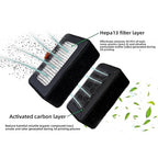 Fabater 3D Printer Air Filter Cartridge, 2PCS Activated Carbon Air Purifier Filters, Particle Absorption Filter Cartridges for P1 Series 3D Printer Filament, Easy to Install