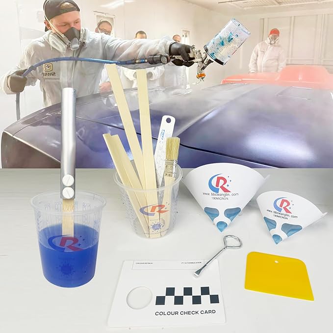Paint Strainer Dispenser Kit System with Small Strainers 850pcs and Large Strainers 180pcs