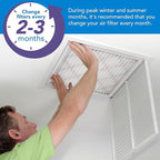 LotFancy 16x20x1 Air Filter MERV 11 6-Pack, Electrostatic Pleated AC Furnace Air Filter, Captures Dust, Smog & Pet Dander, Actual Size: 15.75"x15.75"x0.75"