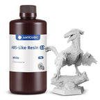 ANYCUBIC ABS-Like Resin 3.0, Upgraded 14K 3D Printer Resin with Enhanced Strength and Toughness, High Precision, Low Odor, Wide Compatibility for All LCD Resin 3D Printers (White, 1kg)
