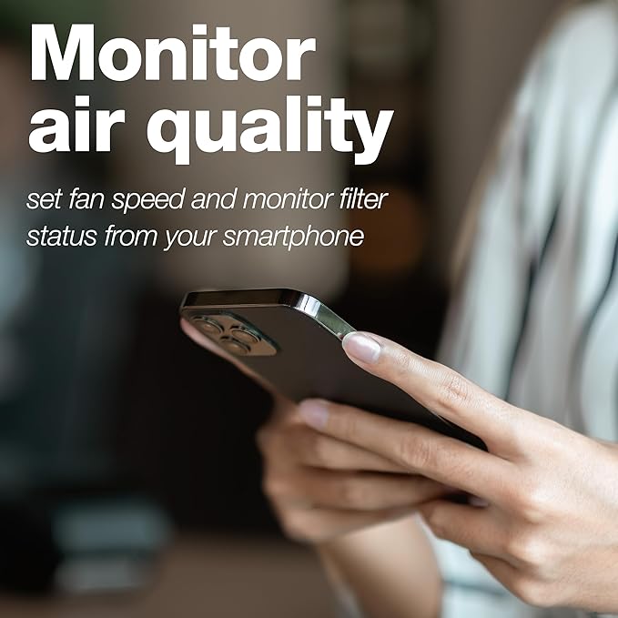 IQAir GC MultiGas XE Air Purifier – Smart MultiGas Filtration for Rooms up to 1125 sq ft - Chemicals, Odors, VOCs, and Particles, Swiss Made, WiFi Enabled