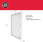 True Blue Allergen 20x36x1 Air Filter , MERV 11, 4-Pack