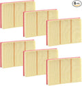 Doc's Diesel Engine Air Filter 6-Pack DPA10564-6 | Compatible with Nissan Titan XD 5.0L Cummins 2016-2019 | Replaces 16546-EZ40A