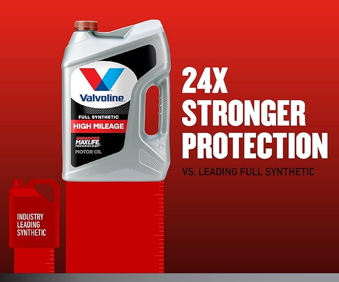 Valvoline Full Synthetic High Mileage with MaxLife Technology 10W-30 Motor Oil 1 QT