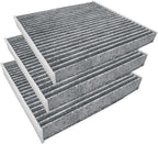 3 PACK QTC285 CABIN AIR FILTER for Camry,Corolla,Corolla,Highlander,Prius,RAV4,Tundra,4Runner,Avalon,Replacement for CF10285,CP285
