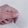 Stainless Steel Woven Wire Mesh Stainless Steel Wire Metal Mesh Sheets, 8 Mesh Steel Woven Mesh Rodent Proof Garden Insect Screen Heat-Resistant Metal Filter Screen Sheet (Silver 1