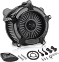 High Flow Air Cleaner Intake Filter System Kit Air Filters Cover for Harley Touring 2008-2016 Softail '16-'17 FLSTNSE '14-'15 FLSTSE 2011-2012 FXSBSE 2013-2014 Dyna FXDLS 2017