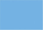 uxcell 4Pcs A4 Gel Light Lighting Filter Overlay Transparent Color Correction Plastic Vinyl PVC Sheets Photography Television Matte Blue,0.5mm