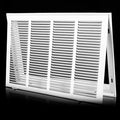 24x18 Return Air Grille [Duct Opening Size],Return Air Vent Cover for Wall Or Ceiling,Steel Return Air Filter Grilles Removable Face/Door for 1 Inch Filters (24"W x 18"H [Duct Opening])