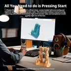 ANYCUBIC 2nd Gen Resin Technology ABS-Like Resin 2.0 Bundle, 3D Printer Resin with High Toughness, More Precise Details, Wide Compatibility for All LCD Resin 3D Printers (White, 4kg in Total)