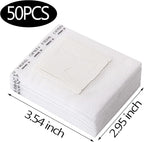 SZLYTYUN 50PCS Portable Coffee Filter Paper Hanging Ear Drip Coffee Single Drinker Disposable Drip Coffee Filter Bags Suitable for Home, Office, Travel and Camping