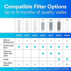 3M Aqua-Pure AP110 2-Pack Whole House Replacement Water Filter Cartridges, 5 Micron Sediment Reduction, for use with AP11T or AP101T Housing