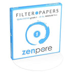 Filter Paper 18.5 cm Lab Qualitative Filter Paper for Chemistry, Standard Qualitative Grade 1-Medium Flow 185 mm(100 Discs)