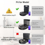 Replacement Part Accessories Compatible for Shark IQ R101AE RV1001AE UR1100SRUS AV1002AE AV1010AE RV100AE EZ RV912S Side/Sweep Brush Filter Main/Roller Brush Shell Clean Base Filter