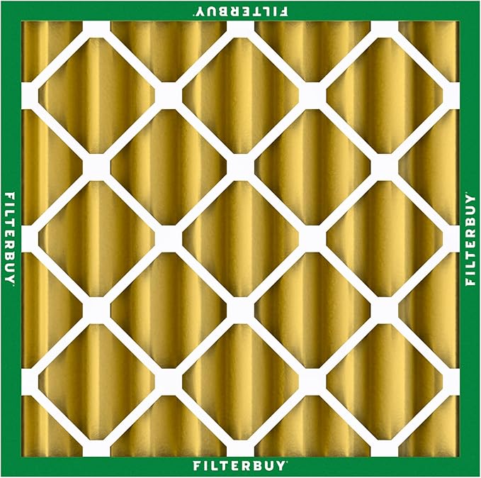 Filterbuy 19x19x4 Air Filter MERV 11 Superior Pet & Allergy Defense (12-Pack), Electrostatic Pleated HVAC AC Furnace Filters Replacement, Made in USA (Actual Size: 19.00 x 19.00 x 3.63)