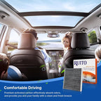 RUITO Cabin Air Filter Fits 2020-2023 Soul, 2021-2023 Seltos, 2017-2022 Sportage, 2016-2021 Tucson, 2019-2021 Veloster, 2020-2023 Venue, 2018-2022 Kona, Replace 97133-D1000, 97133-D3000, CF12160