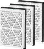 20x30x3 MERV 13 Pleated Air Filters Replacement Compatible with Zephyr VGF Series 20x30x3 Whole Home Return Air Grille Filter, MERV13 Air Filtration System, 3 Pack