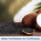 Timgle Bulk Water Air Filter Activated Charcoal Coconut Hull Granular Activated Carbon 10-18 Mesh Water Distiller Charcoal Filters Media for Filtration(20 Lbs)