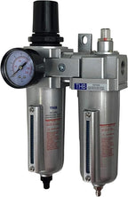 1/2" HEAVY DUTY COMBO PARTICULATE & COALESCING FILTER REGULATOR COMPRESSED AIR WITH AUTOMATIC DRAIN