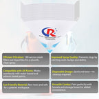 Paint Strainer Dispenser Kit System with Large Strainers 180 pcs