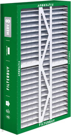 Filterbuy 17.5x27x5 Air Filter MERV 8 Essential Dust & Allergy Defense (2-Pack), Pleated HVAC AC Furnace Filters for Trane Perfect Fit & American Standard (Actual Size: 17.13 x 26.13 x 4.97)